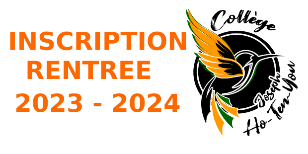 Insciption 2023-2024